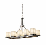 Clouds Montana 10 Light Small Chandelier by Justice Design - CLD-8650-15