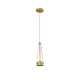 Milan 1 Light Pendant 20.25 Inch Tall and 4.25 Inch Wide by Innovations - 452-1P