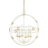 Jade 6 Light Large Pendant by Mitzi - H236706-GL