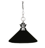 Shark 1 Light Medium Pendant by Z-Lite - 100701BN