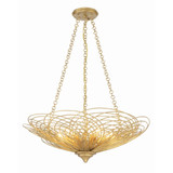 Doral 6 Light Medium Chandelier by Crystorama - DOR-B7706