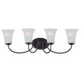 Logan 4 Light Vanity Light by Maxim - 10054FT