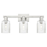 Hadley 3 Light Bath Vanity 10.75 Inch Tall X 23.5 Inch Wide by Innovations - 716-3W-G34