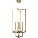Elara 4 Light Small Foyer Chandelier by Progress - P500363