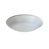 16W LED AC CCT Selectable 7.5 Inch Wide Flush Mount by Nora - NLOAC-R6T
