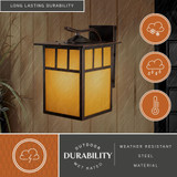 Mission 1 Light Outdoor Wall Mount by Vaxcel - OW14693