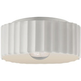 Radiance 1 Light Large Gear Outdoor Flush Mount by Justice Design - CER-6187W