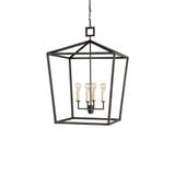 Denison 4 Light Large Pendant 41 Inch Tall by Currey Company - 9000-LDEN