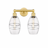 Vaz 2 Light Vanity Light 14.88 Inch Wide by Innovations - 616-2W-G557-6