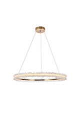 Laurel 40W 1 LED Light Oversized Pendant by Elegant - 3506D34