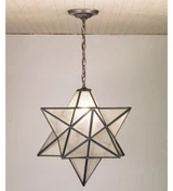 Moravian Star 1 Light Large Pendant 18 Inch Tall by Meyda Tiffany - 1211-18P