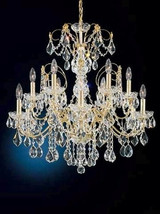 Century 12 Light Large 2 Tier Chandelier by Schonbek - 1712