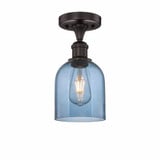 Bella 1 Light 5.5 Inch Wide Semi Flush Mount by Innovations - 616-1F-G558-6