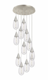 Malone 12 Light Cord Hung Large Pendant by Innovations - 126-450-1P-G450-6