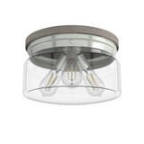Devon Park 3 Light 13 Inch Wide Flush Mount by Hunter Fans - 19151