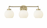Oprah 3 Light Bath Vanity 8.5 Inch Tall and 24 Inch Wide by Millennium - 22403