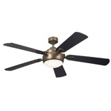 Humble 5 Blade Ceiling Fan with Light Kit 60 Inches Wide by Kichler - 300415