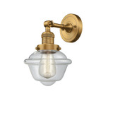 Oxford 100W 1 LED Adjustable Wall Sconce 12 X 7.5 Inch Wide by Innovations - 203-G53-LED