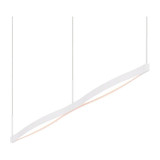 Ola 24W 2 LED Pendant 7.5 Inch Tall and 55 Inch Wide by Sonneman - 22QCL02120PHA