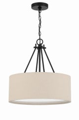 Duke 3 Light Large Pendant 18.13 Inch Wide by Craftmade - 56593