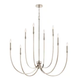 Malene 8 Light Oversized Tall Chandelier by Kichler - 52699
