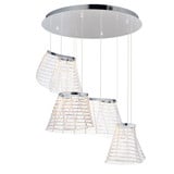 Tartan 114W 3 LED Light Large Pendant by ET2 - E24816-82