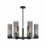 Claverack 6 Light Large Chandelier by Innovations 427-6CR-G427-14 - 427-6CR-G427-14