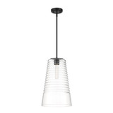 Ingo 1 Light Medium Pendant by Designers Fountain - D230M-12P-MB
