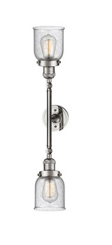 Bell 2 Light Vanity Light 30.38 Inch Tall by Innovations - 208L-G5