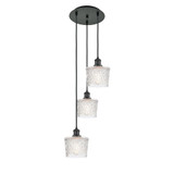 Niagara 3 Light Cord Hung Multi Pendant 26.25 X 13 Inch Wide by Innovations - 113B-3P-G402