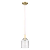 Bella 1 Light Stem Hung Mini Pendant 10.13 Inch X 5.5 Inch by Innovations - 716-1S-G558-6