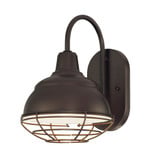 R Series 1Light Outdoor Wall Bracket 11.75 Inch x 8 Inch Wide by Millennium - RWHWB8