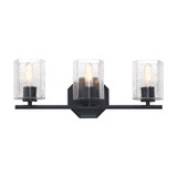 Haven 3 Light Bath Vanity 9.5 Inch and 24 Inch Wide by Designers Fountain - D309M-3B