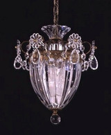 Bagatelle 1 Light Small Crystal Pendant by Schonbek - 1241