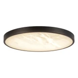 Evelyn 25W LED Flush Mount 1 Inch Tall and 11.88 Inch Wide by Alora - FM653012