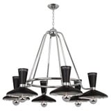 Vortex 6 Light Chandelier 34.5 Inch Tall X 46.25 Inch Wide by Robert Abbey - 565_P