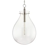 Ivy 6W 1 LED Large Pendant by Hudson Valley - BKO103
