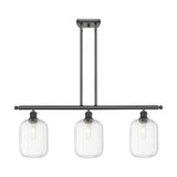 Preston 3 Light Stem Hung Island 12 Inch Tall X 36 Inch Wide by Innovations - 516-3I-G460-7