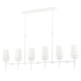 Torch 6 Light Oversized Island Pendant by Hudson Valley - 6658