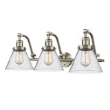 Cone 3 Light Adjustable Bath Vanity 12 Inch and 28 Inch Wide by Innovations - 515-3W-G4
