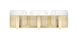 Rimini 3 Light Bath Vanity 7 Inch Tall and 24 Inch Wide by Millennium - 26003