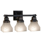 Bungalow White Alabaster Swirl 3 Light Vanity Light by Meyda Tiffany - 2762-3BV
