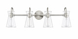 Camellia 4 Light Bath Vanity 9.5 Inch Tall X 30.75 Inch Wide by Millennium - 21004