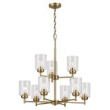 Winslow 9 Light Large 2 Tier Chandelier by Kichler - 44031