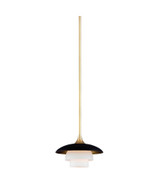 Barron 1 Light Small Pendant by Hudson Valley - 1010