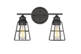 2 Light Vanity Light 10.5 Inch Wide by Millennium - 3382