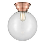 Beacon 1 Light 12 Inch Wide Flush Mount by Innovations - 623-1F-G20-12