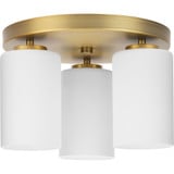 Cofield 3 Light 12 Inch Wide Contemporary Flush Mount by Progress - P350238