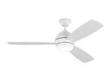 Ikon 3 Blade Ceiling Fan with Light Kit 52 Inch Wide by Visual Comfort Fan - 3IKDR52