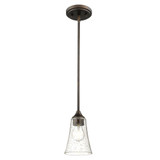 Natalie 1 Light Mini Pendant 46.5 Inch Tall and 5 Inch Wide by Millennium - 1461